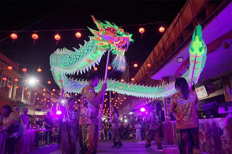 Meriah, Acara Cap Go Meh di Jalan Karet Pekanbaru